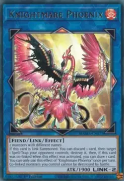 Yugioh! Knightmare Phoenix - MAMA-EN071 - Ultra Rare - 1st Edition Near Mint, En - Image 1
