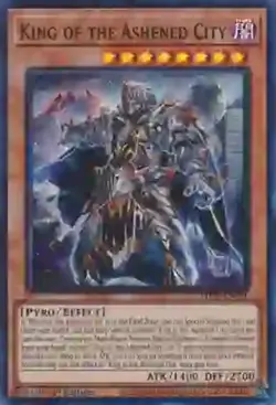 Yugioh! King of the Ashened City - PHNI-EN091 - Super Rare - 1st Edition Near Mi - Image 1