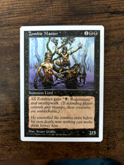 Zombie Master MTG Core Set 5th Edition Regular - Image 1