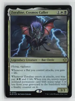 Zoraline, Cosmos Caller 0242 Foil Bloomburrow BLB MTG Magic - Image 1