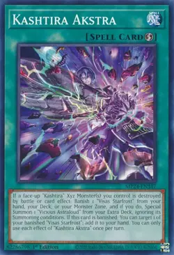 Yugioh! Kashtira Akstra - MP24-EN347 - Common - 1st Edition Near Mint, English - Image 1