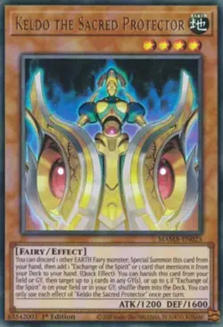 Yugioh! Keldo the Sacred Protector - MAMA-EN025 - Ultra Rare - 1st Edition Near - Image 1