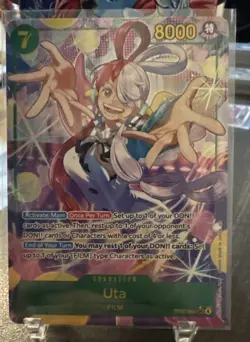 Uta (Alt Art) EB03-061 SEC ONE PIECE Heroines Edition - ONE PIECE Card ENGLISH - Image 1