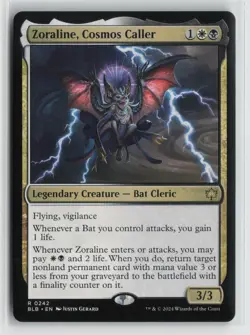 Zoraline, Cosmos Caller 0242 Bloomburrow BLB MTG Magic - Image 1