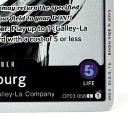 One Piece TCG Iceburg OP03-058 Alt Art Leader Pillars of Strength Pack Fresh NM+ - Image 5