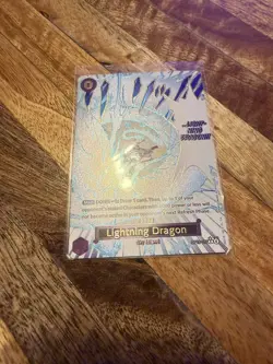 One Piece | Lightning Dragon | OP15-077 | Alt Art Event (R) | NM - Image 1
