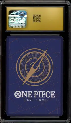 One Piece CCG Monkey.D.Luffy 3rd Ann. 3 Brothers Pk. ST01-012 CGC 10 Pristine - Image 2