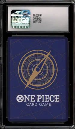 One Piece CCG Monkey.D.Luffy 3rd Ann. 3 Brothers Pk. ST01-012 CGC 9 Mint - Image 2