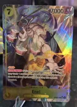 Enel Alt Art OP05-100 Super Rare Awakening of the New Era - Image 1