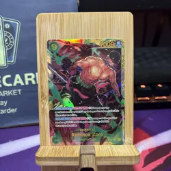 OP06-118 Roronoa Zoro SEC Wings of the Captain One Piece TCG English Card - Image 2