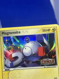 Pokemon Card - Magnemite Power Keepers 54/108 Common Reverse Holo Stamped LP TCG - Image 3