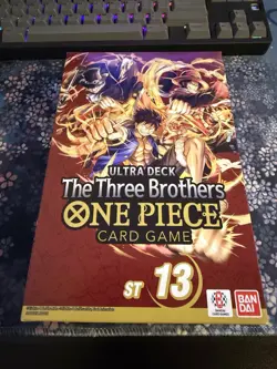 Bandai One Piece Card Game The Three Brothers Ultra Deck ST13 English 50 Cards - Image 1