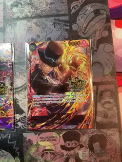 Sabo OP07-118 One Piece Card Game (Japanese 3rd Anniversary set) English Version - Image 1