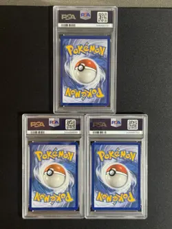Pokemon PSA 9, 8 Lot 2021 Celebrations #005 Full Art Pikachu 3 Card Lot - Image 2