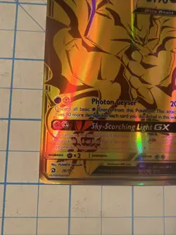 Custom Ultra Necrozma Gx Fun Fan Art Pokemon Card - Image 2