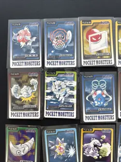 Pokemon 1997 Bandai Carddass Lot 20 Cards Japanese Vintage NM-MP - Image 2