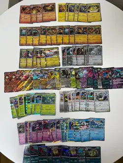 600 Korean Pokemon Cards Scarlet & Violet Bulk Lot – 100 R/RR incl. 20 EX + 5 AR - Image 1