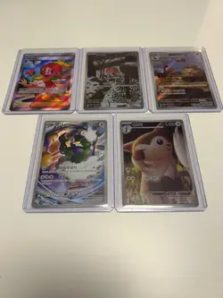 600 Korean Pokemon Cards Scarlet & Violet Bulk Lot – 100 R/RR incl. 20 EX + 5 AR - Image 2