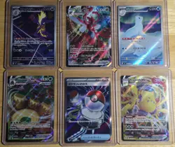 Pokemon Full Art Lot 6 Cards Total Near Mint Condition - Image 1