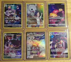 Pokemon Full Art Lot 6 Cards Near Mint Condition - Image 1
