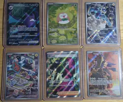 Pokemon Full Art Lot 6 Cards Near Mint - Image 1