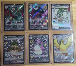 Pokemon Full Art Lot 6 Cards Near Mint Condition - Image 1