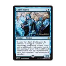 WOTC MtG Prerelease Promos Spark Double (R) (Foil) EX - Image 1