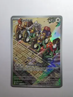 Cyclizar 215/182 Paradox Rift IR Holo Pokemon Card Near Mint Condition - Image 1