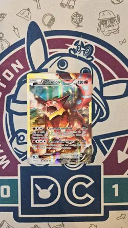 MISCUT (MC) Volcanion XY185 Black Star Promo Pokemon Card Near Mint - Image 1