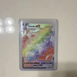 Pokemon Snorlax VMAX Secret Rare 206/202 Swsh01 Sword & Shield Holo 340HP Card - Image 1