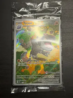 Tyrunt (Pokemon Center) Full Art Promo SEALED Perfrect Order 070 (2 Cards) - Image 1