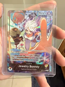 Jewelry Bonney Alt Art OP15-001 L Adventure on KAMI - ONE PIECE Card ENGLISH NM - Image 1