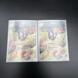 Pokemon | Wugtrio | Paldean Fates | PAL 224/091 Illustration Rare IR Cards - Image 2