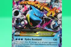 Pokemon M Blastoise EX 30/146 XY Ultra Rare Mega Holo 220 HP Card NM - Image 3
