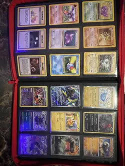 Pokemon TCG Binder Lot - Pikachu, Charizard, Mewtwo, Eevee, Mixed Cards - Image 5