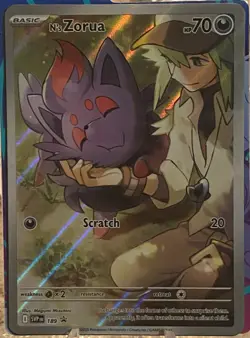 N's Zorua SVP 189 - Sealed Promo Pokemon Card - SV09: Journey Together - Image 1
