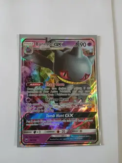 Banette GX Ultra Rare 66/168 Sun & Moon Celestial Storm NM Pokemon Card - Image 1