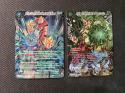 bandai Dragon Ball Super Card Game SS Son Gohan & Son Goten SPR, Broly SEC - Image 1