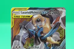 Lucario & Melmetal GX - 120/214 - Unbroken Bonds - Pokemon Card - NM/M - Image 2