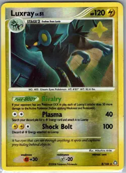 Luxray 8/146 Reverse Holo Legends Awakened - Pokemon Card - NM - Image 1