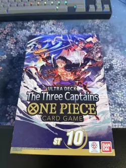 Bandai One Piece Card Game The Three Captains Ultra Deck ST-10 English 50 Cards - Image 1