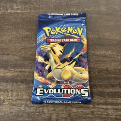 Pokemon Evolutions XY Booster Pack Charizard Artwork, TCG, Sealed - Image 1