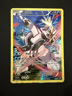 Palkia - XY75 - Pokemon XY Full Art Promo Holo Rare Card DMG - Image 1