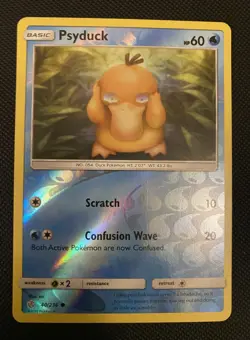 Psyduck - 40/236 Common Cosmis Eclipse Reverse Holo - Near Mint NM Pokemon Card - Image 1