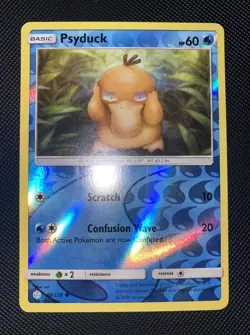 Psyduck - 40/236 Common Cosmis Eclipse Reverse Holo - Near Mint NM Pokemon Card - Image 3