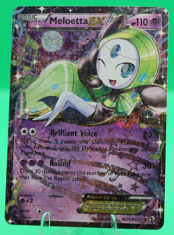 Meloetta EX - RC11/RC25 - Pokemon Legendary Treasures Radiant Collection Card LP - Image 1