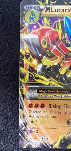 M Lucario EX Pokemon TCG Holo Ultra Rare Card 55/111 Furious Fists 2014 - Image 4