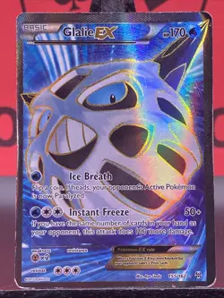 Glalie EX 155/162 Breakthrough Pokemon TCG Full Art Holo Rare 2015 HP - Image 3