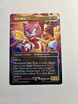 Amy Rose - Secret Lair Drop Series MTG Plus Bonus Card!!! - Image 1