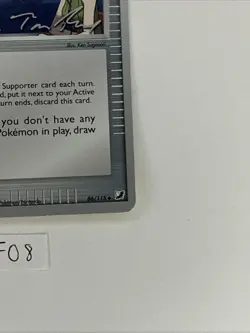 Pokemon 2007 World Championships Mary’s Request 86/115 Card Tom Roos - Image 3